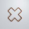 Ekena Millwork Extra Small Fowler Decorative Fretwork Wood Wall Panels, Walnut, 7 3/8"W x 7 3/8"H x 3/8"T WALW08X08X0375FLRWA - alternate 4
